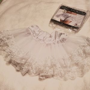 Lace trimmed petticoat